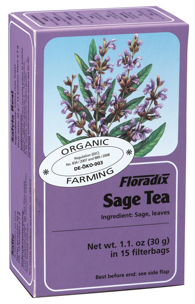 Floradix Organic Sage Tea 15 bags